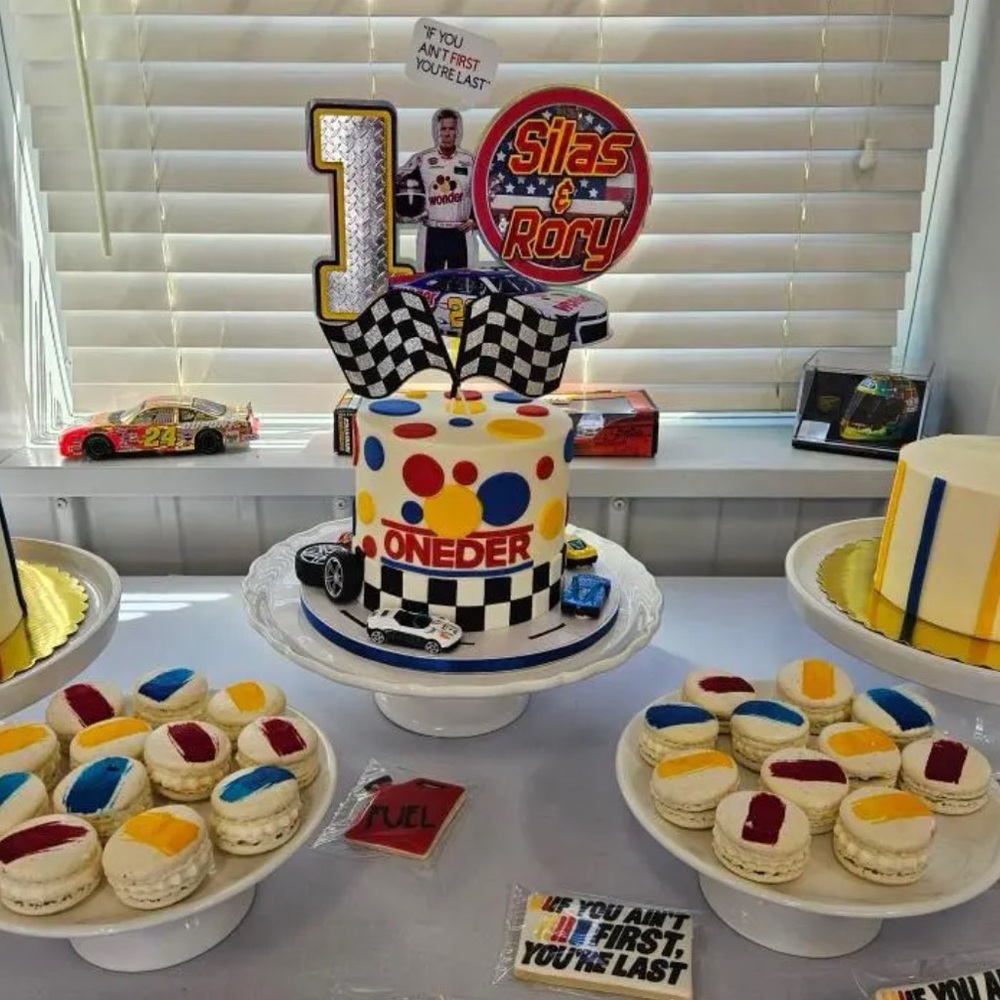 Talladega Nights: The Ballad of Ricky Bobby  Custom Cake Topper Shaker.